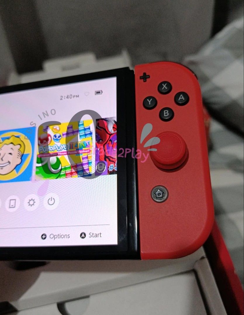 NS OLED Mario Edition (Non JB) (Category: Nintendo) located in Manila. Submitted by cedieleen (Listing ID 1460127363, Image 3). Description: complete accessories with box no issue, makinis din unused dock 12,000 fix.