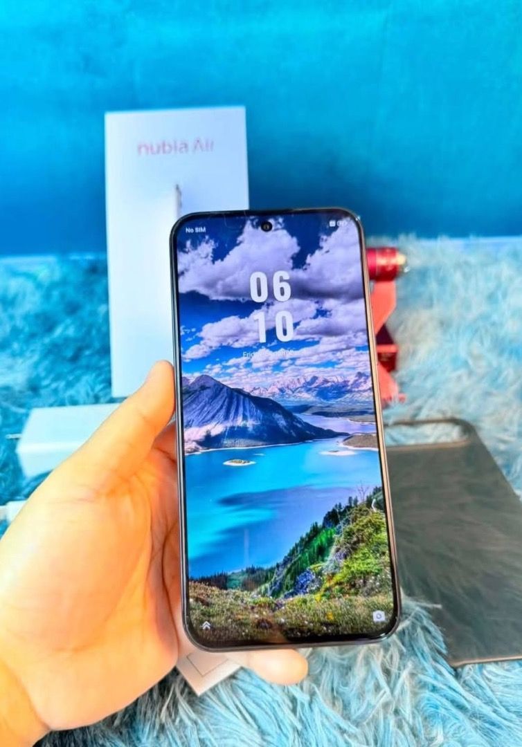 NUBIA AIR 8/256GB (Category: Samsung) located in Manila. Submitted by swiftdeer_8808f2 (Listing ID 1460255189, Image 2). Description: BNEW MALL PULL OUT NUBIA AIR 8/256GB ₱8,499 ONLY! pick up at tondo, manila.