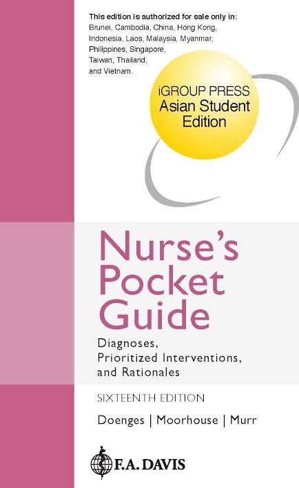 Nursing pocket guide (Category: Textbooks) located in Manila. Submitted by mariellesa14935 (Listing ID 1460116749, Image 1). Description: - brand new - no highlights and useful - with cover.