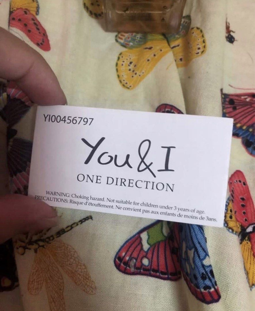 One Direction You & I Eau de Parfum 50ml with Ring (Category: Fragrance & Deodorants) located in Bacoor. Submitted by mysticturtle_1614dc (Listing ID 1460243684, Image 3). Description: - One Direction You & I Eau de Parfum (50ml) - Includes a cute, gold ring with pink and sparkly details - Original box features photos of the One Direction boys - Gem-shaped perfume bottle - Perfect gift for any Directioner!.