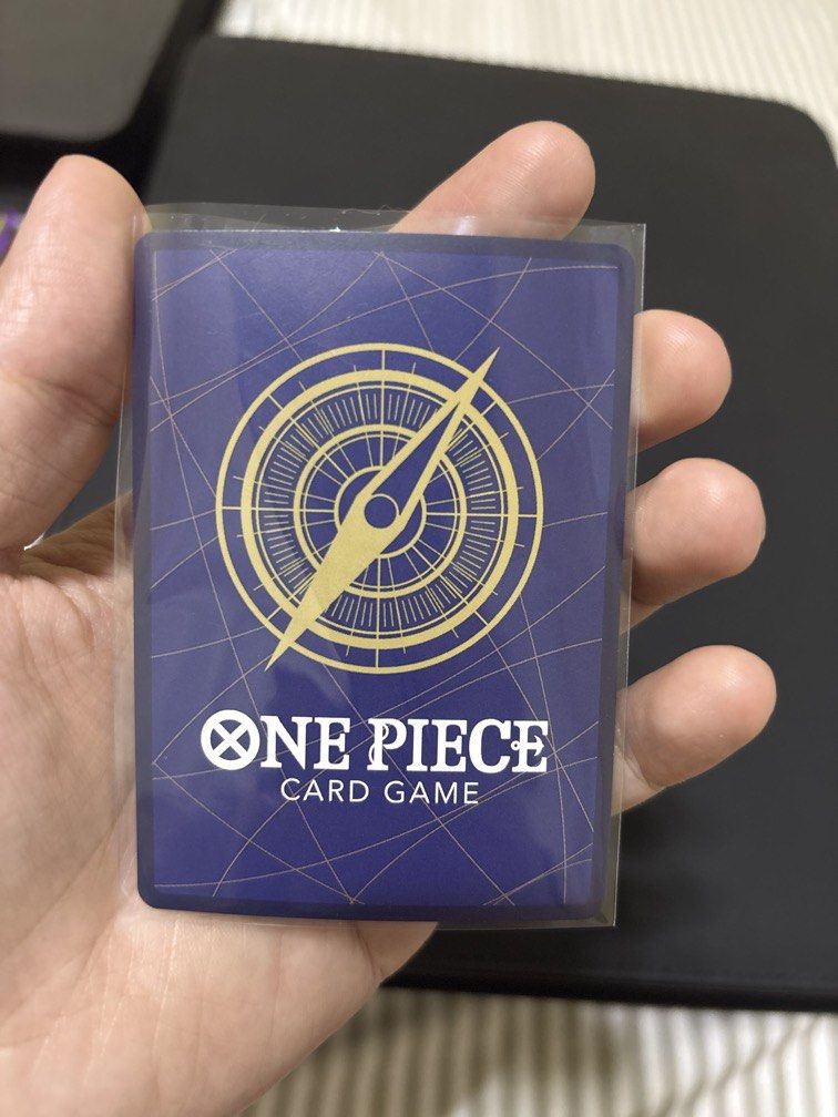 One piece card game xebec sec card (Category: Raw Singles) located in San Fernando. Submitted by goneforgoodz (Listing ID 1460285779, Image 2). Description: NM.