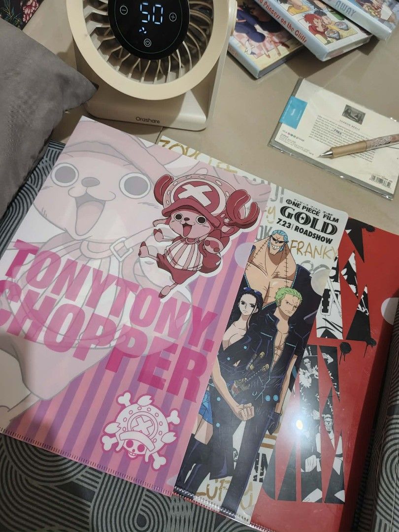 One Piece Official A4 Folders (Category: Stationery & School Supplies) located in Lapu Lapu. Submitted by __sen (Listing ID 1460143752, Image 1). Description: TONY TONY CHOPPER PINK A4 CLEAR FOLDER/₱100 ONE PIECE FILM GOLD ROADSHOW A4 CLEAR FOLDER/₱100 ONE PIECE MONOCHROME A4 CLEAR FOLDER/₱100 Description: Brand New | Official Japan Merch A4 Clear Folder One Piece collectors! Condition: Brand new, from Japan Great for school, office, or display! 