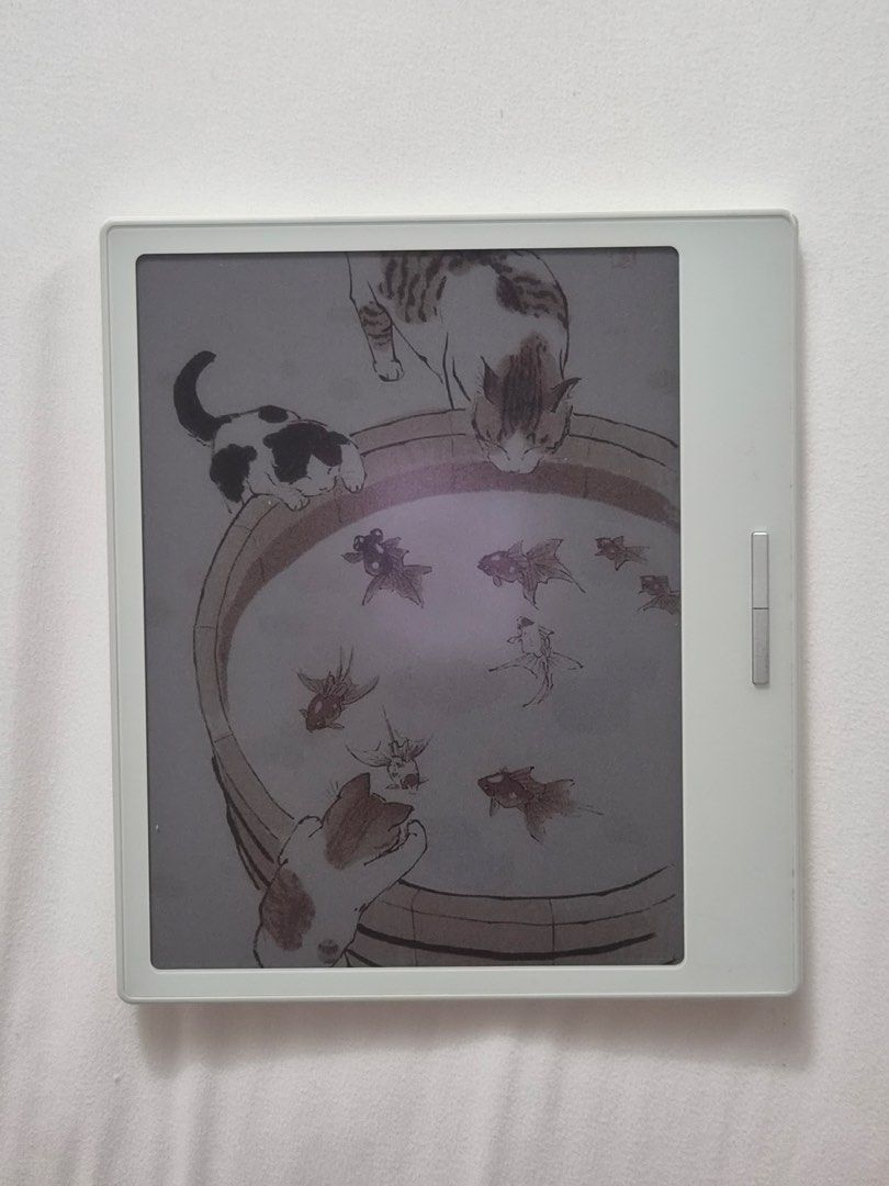 Onyx Boox Go Color 7 E-reader with Cover (Category: E-Readers) located in Del Monte. Submitted by n2f2rt55tf (Listing ID 1460292289, Image 1). Description: - Includes protective cover - Clear and responsive screen - Ideal for reading books and documents - Good battery life - Selling for funds for dog - Feel free to ask questions Negotiable price Slight chip from being dropped only Well used case .