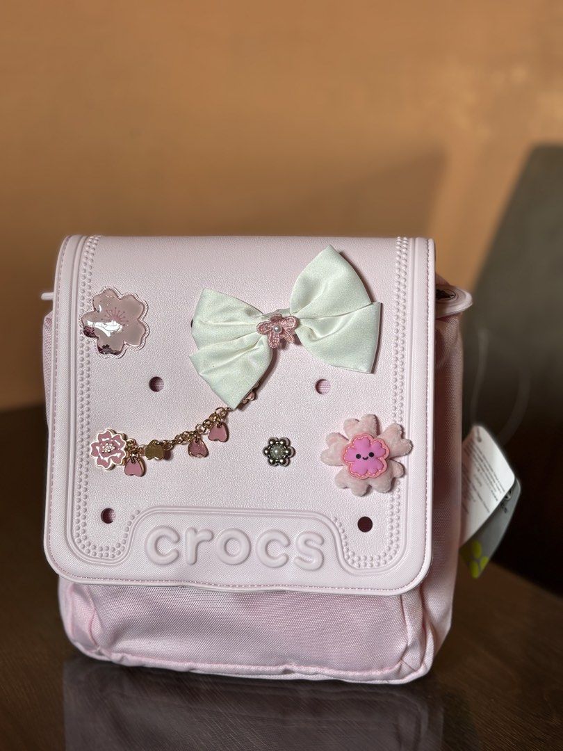 Original Cross body bag (Category: Cross-body Bags) located in Cagayan de Oro. Submitted by dan.onahon91 (Listing ID 1460212174, Image 1). Description: BrandNEW with jibbitz Bought in USA ORIG PRICE PHP 7000.