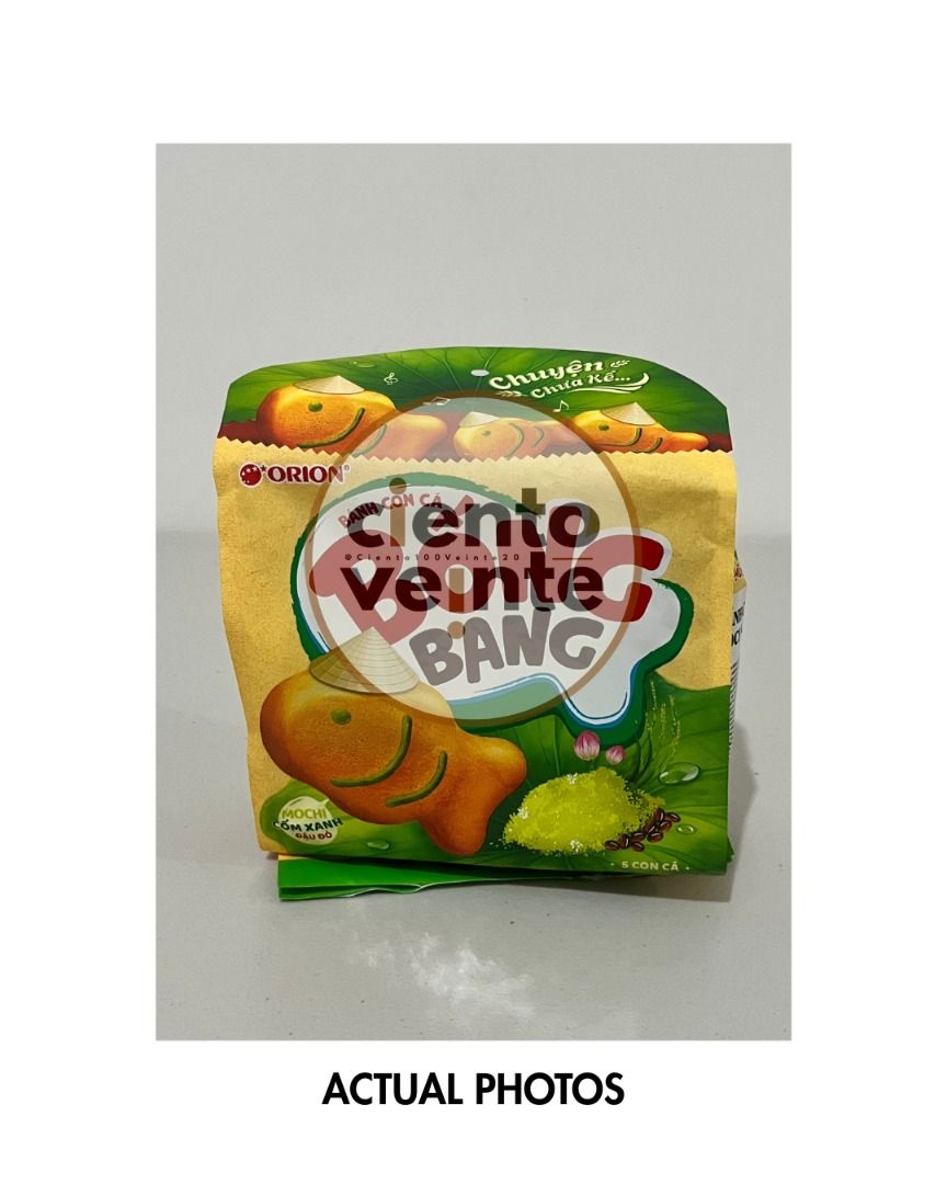 Orion Bong Bang (Category: Other Food & Drinks) located in Manila. Submitted by ciento100veinte20 (Listing ID 1460294814, Image 1). Description: ITEM: Orion Bong Bang ORIGIN: Vietnam STOCK: 1,000 WHOLESALE: PM to join our Resellers Group. Open for Drop Shipping. Location: Sta. Ana Manila Mode of Delivery: Lalamove or Tiktok Parcel Checkout MOP: GCASH OR BPI Description: Trending Orion Snacks from Vietnam – Soft, fluffy pastries with delicious fil