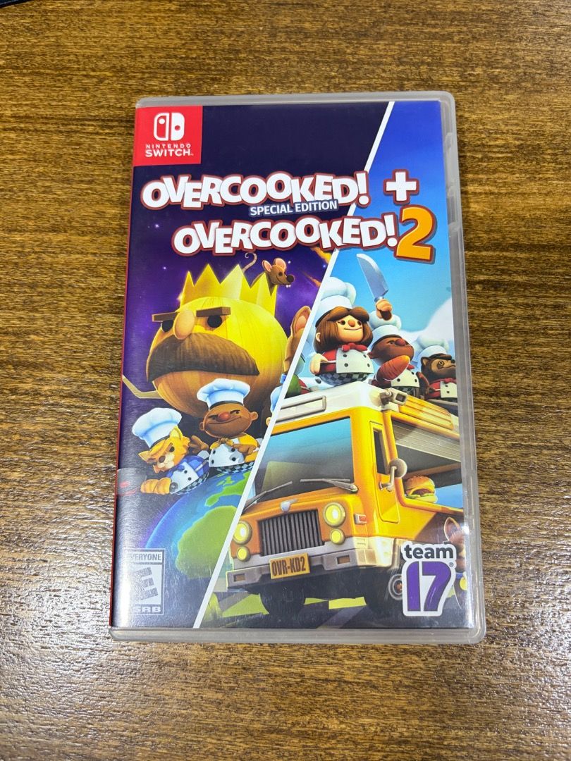 Overcooked 1&2 (Category: Nintendo) located in Manila. Submitted by zowitorres (Listing ID 1460192667, Image 1). Description: - Slightly used - price is nego (up to 1k basta payo) RFS: hindi na nagagamit MOP: Gcash/Bank Transfer MOD: Lalamove/J&T.