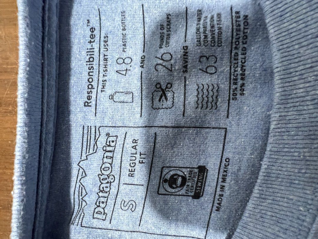 PATAGONIA RESPONSIBILI TEE (Category: Tshirts & Polo Shirts ) located in Paranaque City. Submitted by antonio09 (Listing ID 1460195197, Image 3). Description: Got it thrifting in Madrid Open for Nego +SF.