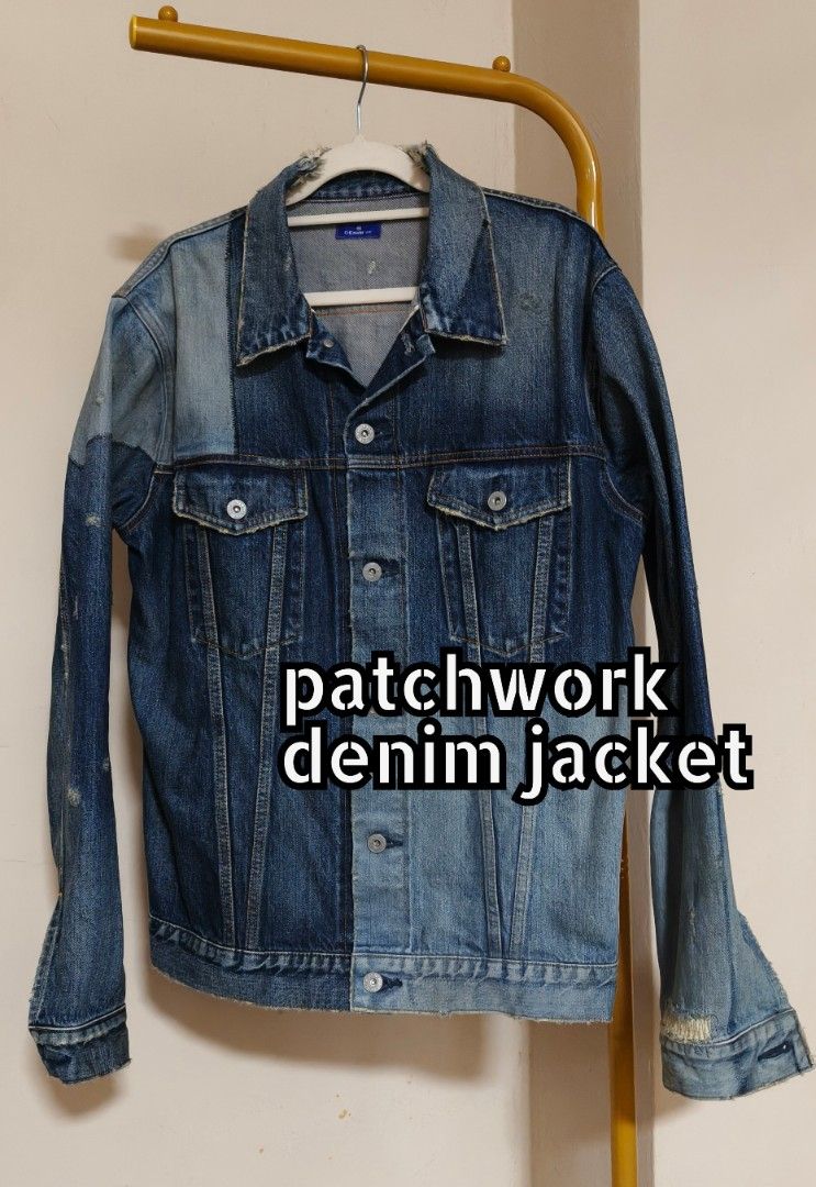 Patchwork Denim Jacket (Category: Coats, Jackets and Outerwear) located in Kuala Lumpur. Submitted by infinity.store88 (Listing ID 1460188647, Image 1). Description: The Denim by Vanquish & Fragment Patchwork Denim Jacket in Washed Indigo is a standout collaborative piece from the joint venture between VANQUISH designer Ryo Ishikawa and Fragment Design's Hiroshi Fujiwara The Denim by Vanquish & Fragment Patchwork Denim Jacket is a collectors' fav