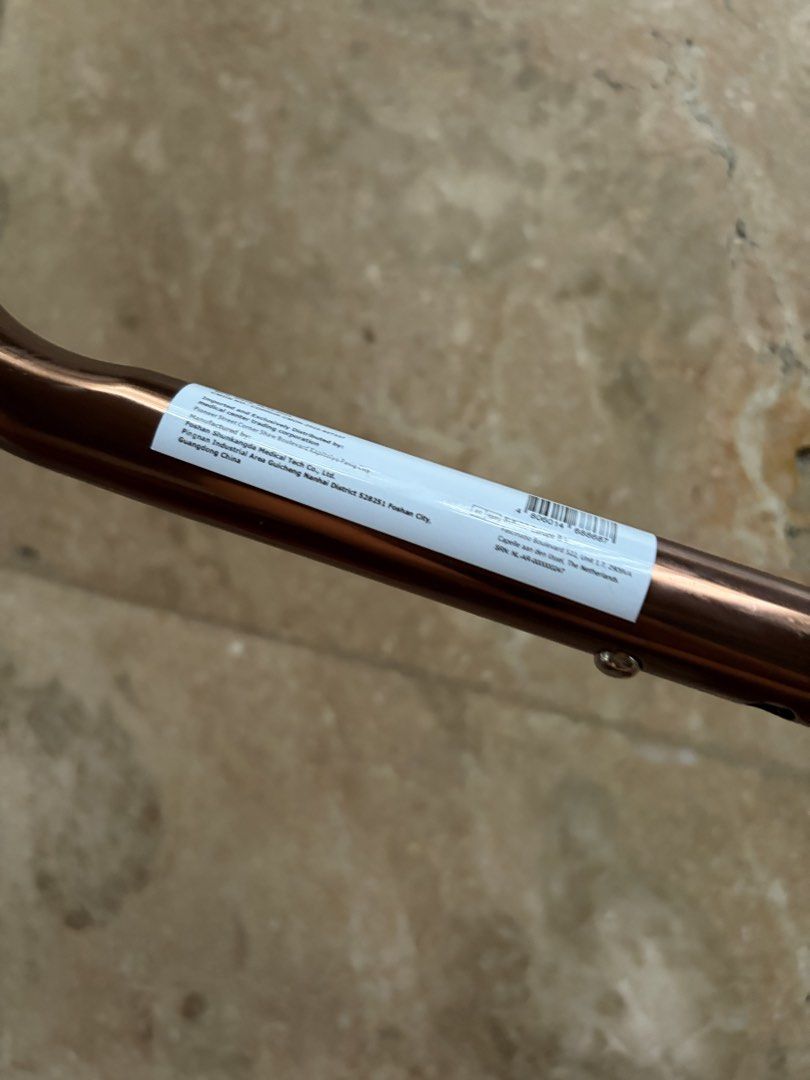 Persona Rose Gold Quad Cane (Category: Other Assistive Aids) located in Quezon City. Submitted by tidyup.lara (Listing ID 1460243526, Image 3). Description: Product details in photos Condition 9/10: good as new This item via Grab only.