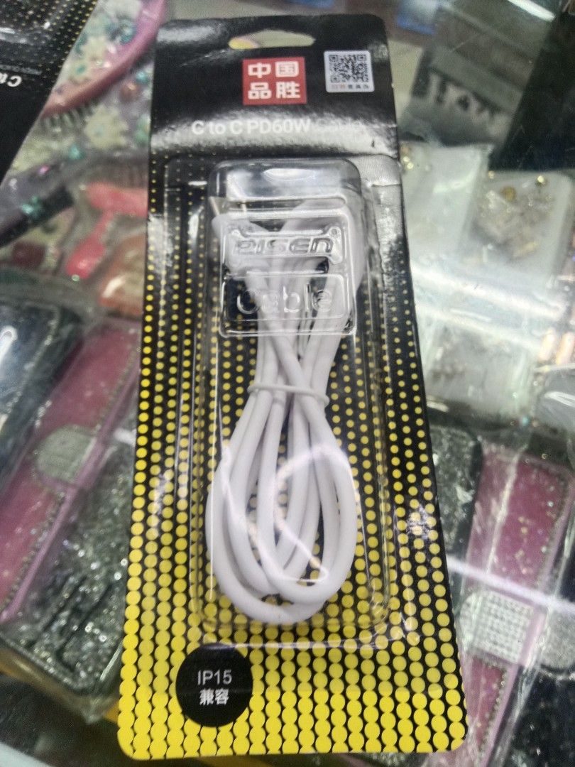 Pisen type c to type c 60 watts (Category: Chargers & Cables) located in Manila. Submitted by iliasjen3082126 (Listing ID 1460203498, Image 2). Description: .