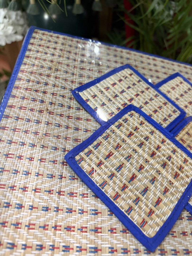 Placemats and coasters set 6pcs (Category: Table Linen & Textiles) located in Dipolog. Submitted by playmatesfriend.ph (Listing ID 1460107691, Image 2). Description: .