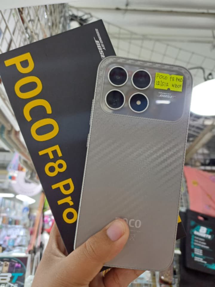 POCO F8pro 5G 12/512gb (Category: Android Others) located in Manila. Submitted by alinortaut09995 (Listing ID 1460239015, Image 1). Description: SALE OR SWAP SA LOWER UNIT ADD CASH POCO F8pro 12/512GB OPENLINE NTC APPROVED SUPER KINIS NO HIDDEN ISSUE UNLI-TEST CAN DO MEET UP AROUND METRO MANILA CAN DO LBC PAG MALAYO LOCATION + DOWNPAYMENT ☎️09279501885 .
