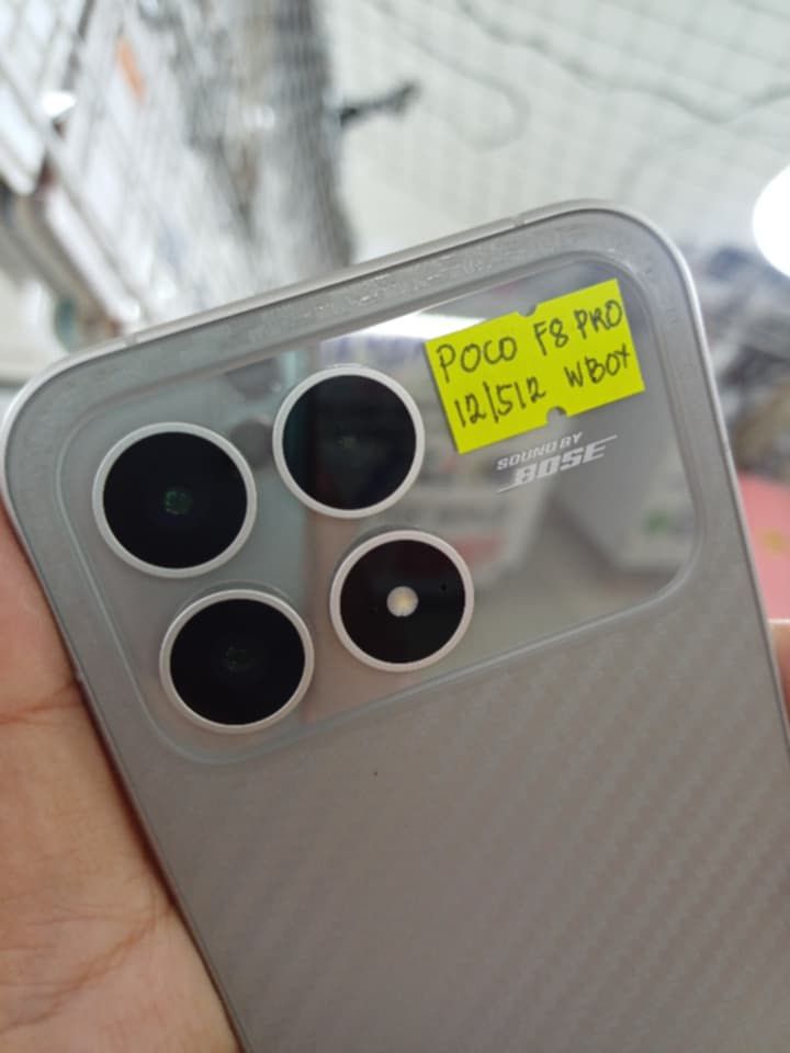 POCO F8pro 5G 12/512gb (Category: Android Others) located in Manila. Submitted by alinortaut09995 (Listing ID 1460239015, Image 2). Description: SALE OR SWAP SA LOWER UNIT ADD CASH POCO F8pro 12/512GB OPENLINE NTC APPROVED SUPER KINIS NO HIDDEN ISSUE UNLI-TEST CAN DO MEET UP AROUND METRO MANILA CAN DO LBC PAG MALAYO LOCATION + DOWNPAYMENT ☎️09279501885 .