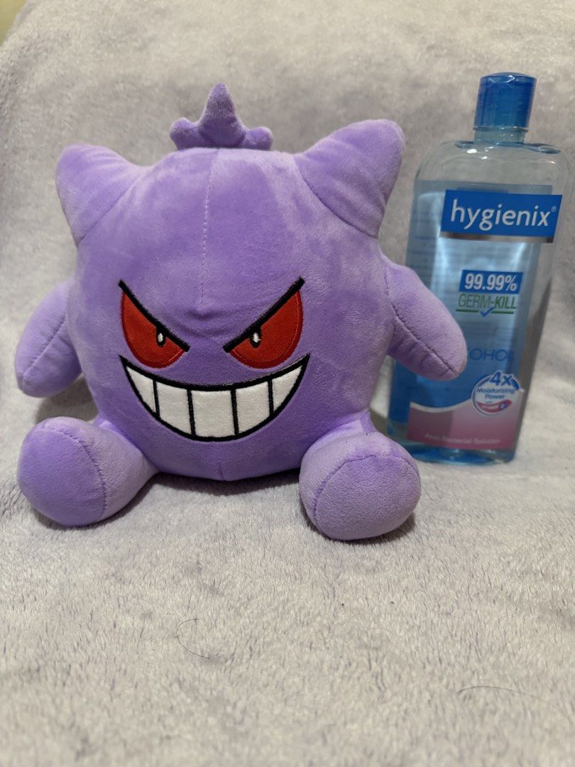 Pokemon Plushie - Gengar (Category: Plushies & Soft Toys) located in Pasay City. Submitted by Bud09 (Listing ID 1460155854, Image 3). Description: Tom's World Pokemon Plushie.