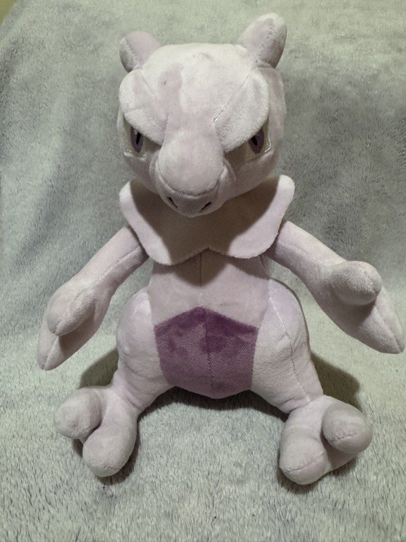 Pokemon Plushie - Mewtwo (Category: Plushies & Soft Toys) located in Pasay City. Submitted by Bud09 (Listing ID 1460155483, Image 1). Description: Tom's World Pokemon Plushie.