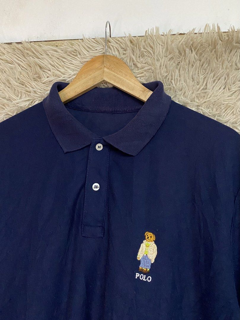 Polo bear by Ralph lauren (Category: Tshirts & Polo Shirts ) located in Aurora. Submitted by clarkmelvinthrift21 (Listing ID 1460267125, Image 2). Description: Name: Polo Bear 📌Size: Xl 📌Dimensions: 22x29 📌Condition: Verygood 📌Issue/Flaws: minimal sign of usage neck, lints kunti lang 📌Color rate: 9.5 Location: Zamboanga del Sur, Mindanao.