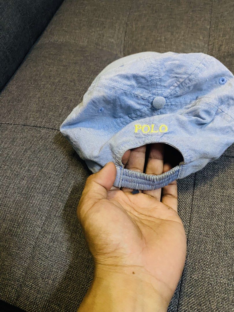Polo ralph lauren cap (Category: Activewear) located in Caloocan City. Submitted by luxurymurayta888 (Listing ID 1460236558, Image 2). Description: issue blechstain.