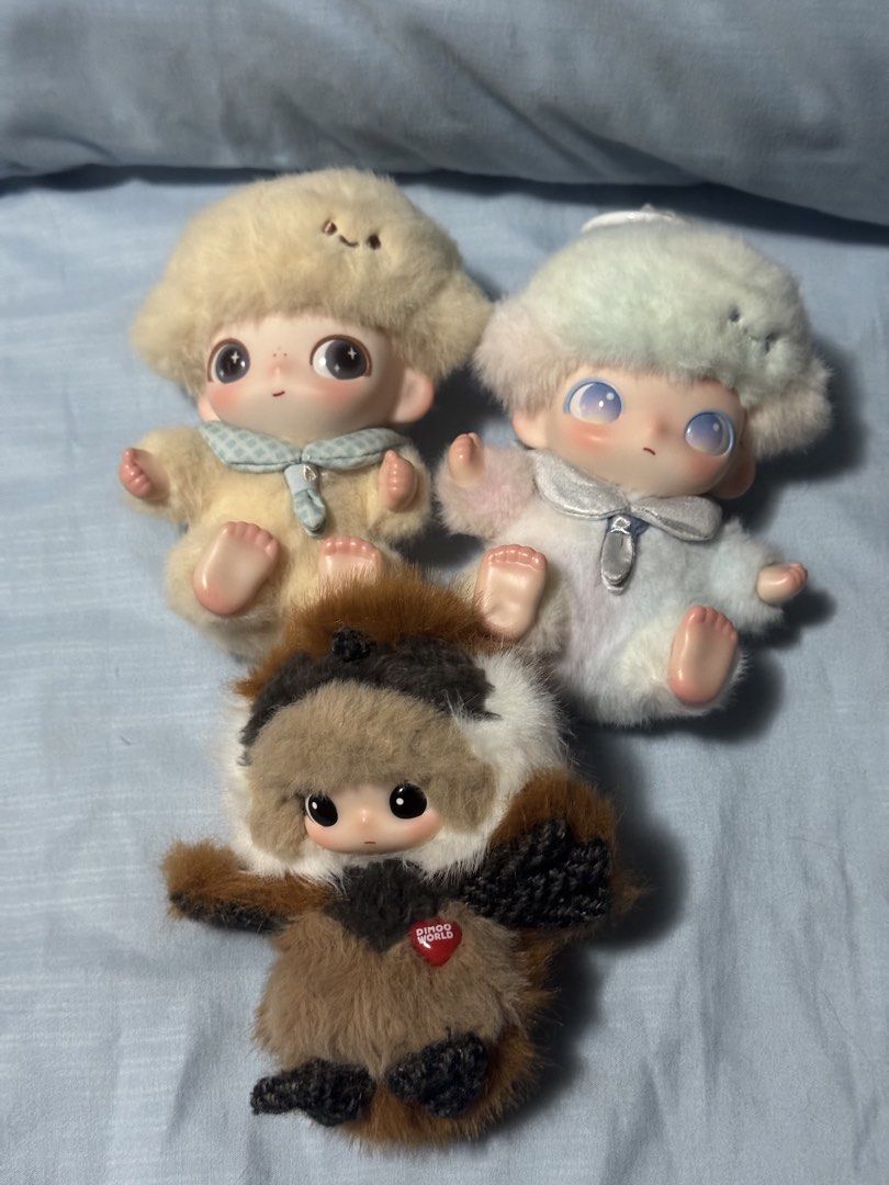 Pop Mart Plush Doll Pendant (Category: Plushies & Soft Toys) located in Taguig. Submitted by moshikicksgoodies (Listing ID 1460249600, Image 3). Description: For Sale No Box Rainbow Jelly Bean -800 Shadow Joker - 700 Daisy - 900 Goofy - 900 Set 3: RESERVED Chubby Penguin Granny Wolf Curiousity - 600 Protection - 600 Whisper of Love - 600 can do shipping 📍 Taguig.