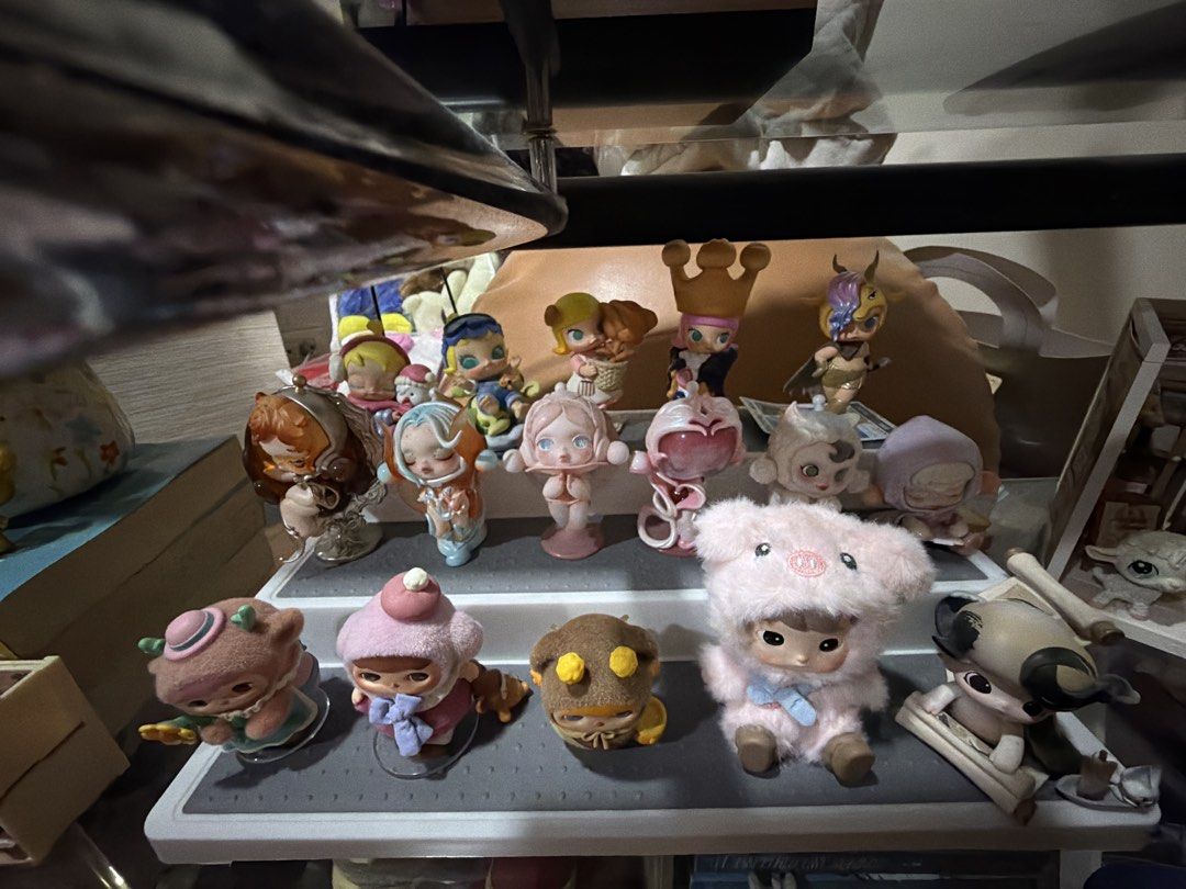 Popmart Skullpanda Molly Hacipupu (Category: Designer & Blind Box Toys) located in Quezon City. Submitted by maegastar (Listing ID 1460264025, Image 2). Description: Selling my popmart collection ☺️🙏🏻 All unmarked figures are 450 each! Will check if I still have the card but no more box .