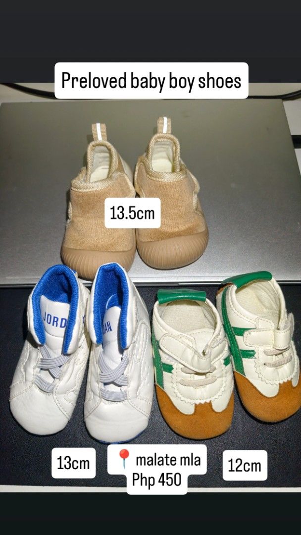Preloved baby boy shoes (Category: Babies & Kids Fashion) located in Manila. Submitted by jheisjlove (Listing ID 1460264378, Image 1). Description: .