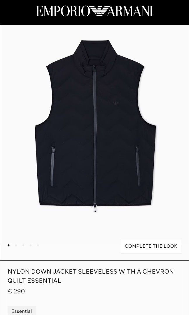 Preloved branded knitted fullzip vest (Category: Activewear) located in Manila. Submitted by vestir.thrifts (Listing ID 1460242582, Image 1). Description: preloved branded knitted Men's fullzip vest size and dimensions are already indicated on photo.