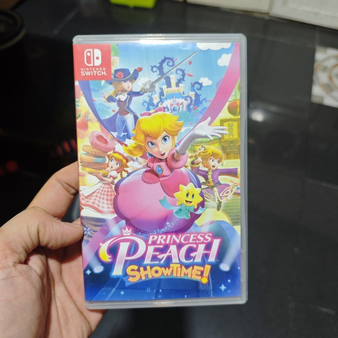 Princess Peach Showtime Switch Game (Category: Nintendo) located in Quezon City. Submitted by shopme_gadget30 (Listing ID 1460268419, Image 1). Description: kindly read the details first for sale fixed price mint Condition tested and working with case and game card compatible to Nintendo switch below srp usa region Shoopppppeee —,✅ can check out pm for the linnnkkk (If shoopppee check out, price is higher because of shooppppeee deduction qc area 
