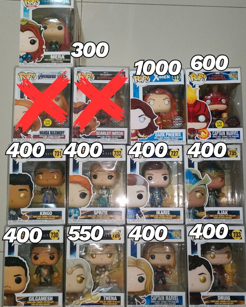 QUITING SALE FUNKO POP (Category: Designer & Blind Box Toys) located in Manila. Submitted by quicksilver006 (Listing ID 1460251515, Image 2). Description: .