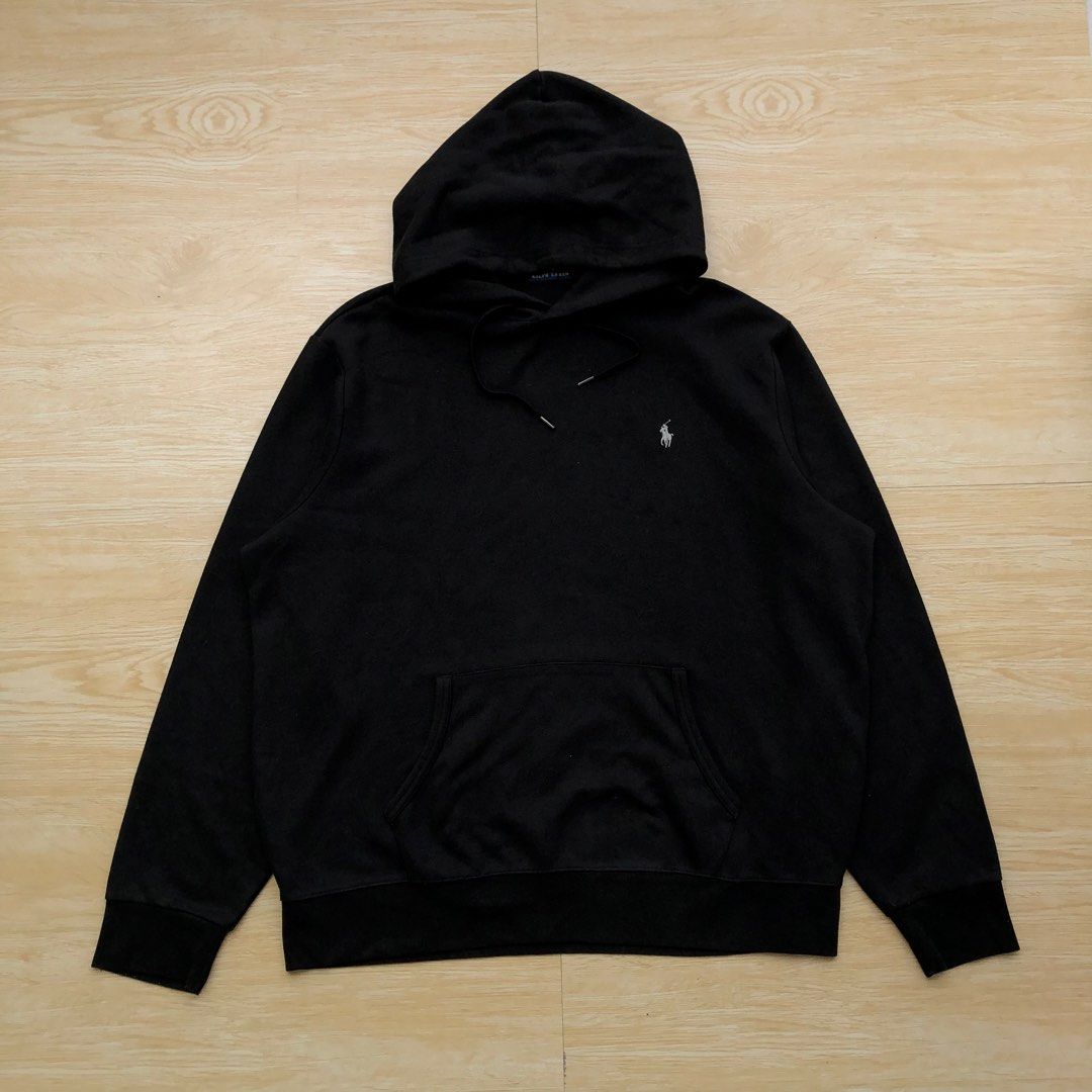 Ralph Lauren black hoodie jacket (Category: Coats, Jackets and Outerwear) located in Cavite. Submitted by nicepicker (Listing ID 1460129073, Image 1). Description: Size on Tag: XL Dimension: 26 x 28 Condition: 9.5/10 Flaws: None .