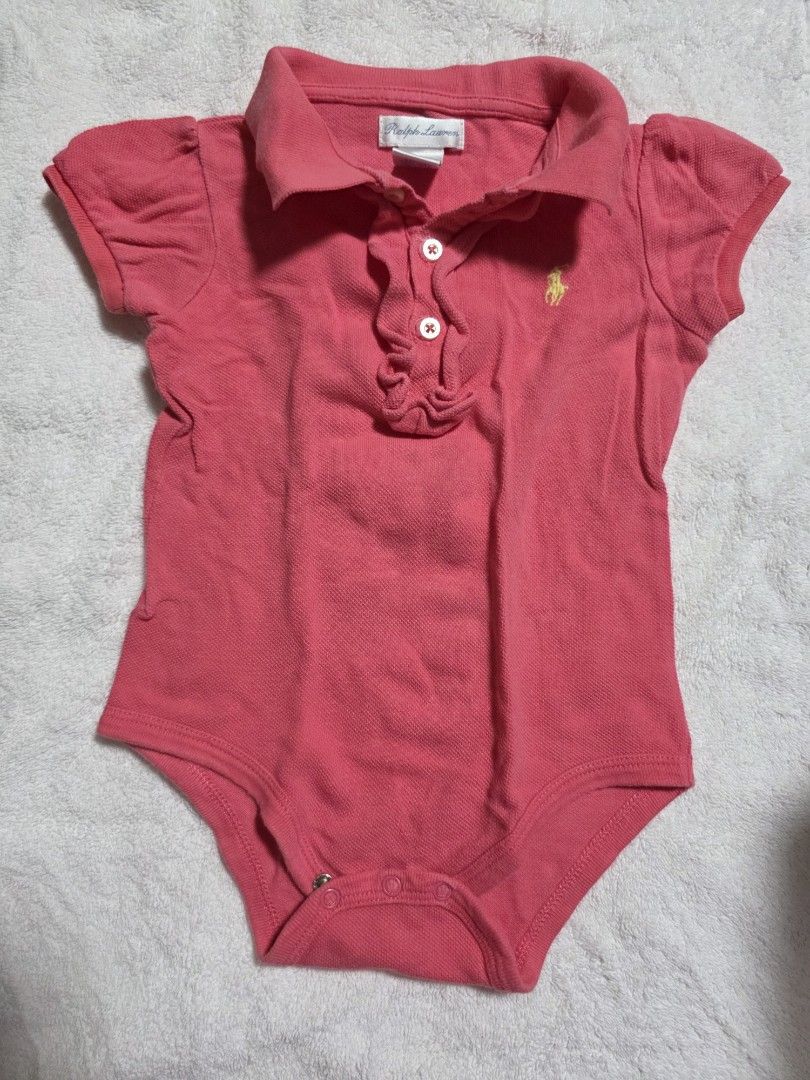 Ralph Lauren Onesie (Category: Babies & Kids Fashion) located in Cainta. Submitted by shopaholic_grl (Listing ID 1460153189, Image 1). Description: Personal Preloved Ralph Lauren Onesie 9 months on tag.