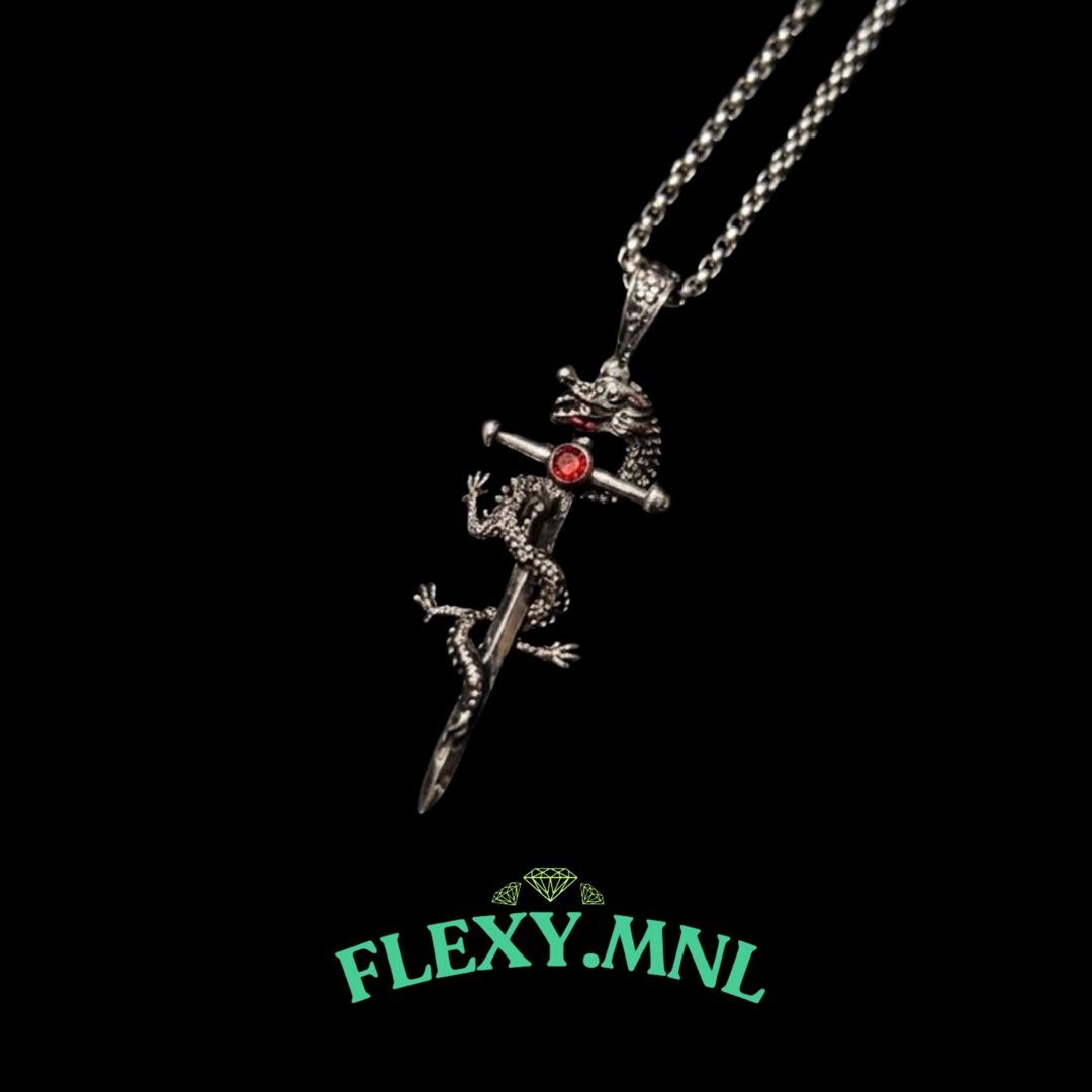 RED DRAGON SWORD (Category: Necklaces) located in Manila. Submitted by flexy.mnl (Listing ID 1460264550, Image 1). Description: .