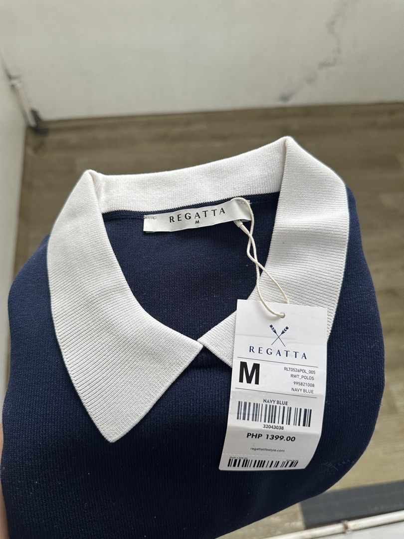 Regatta Cute Polo for Women (Category: Others Tops) located in Manila. Submitted by eloy_7 (Listing ID 1460159528, Image 2). Description: Brandnew, bought last week kaso wrong size. Still have the paper bag. Pwede iship via J&T or meet up if keri. .