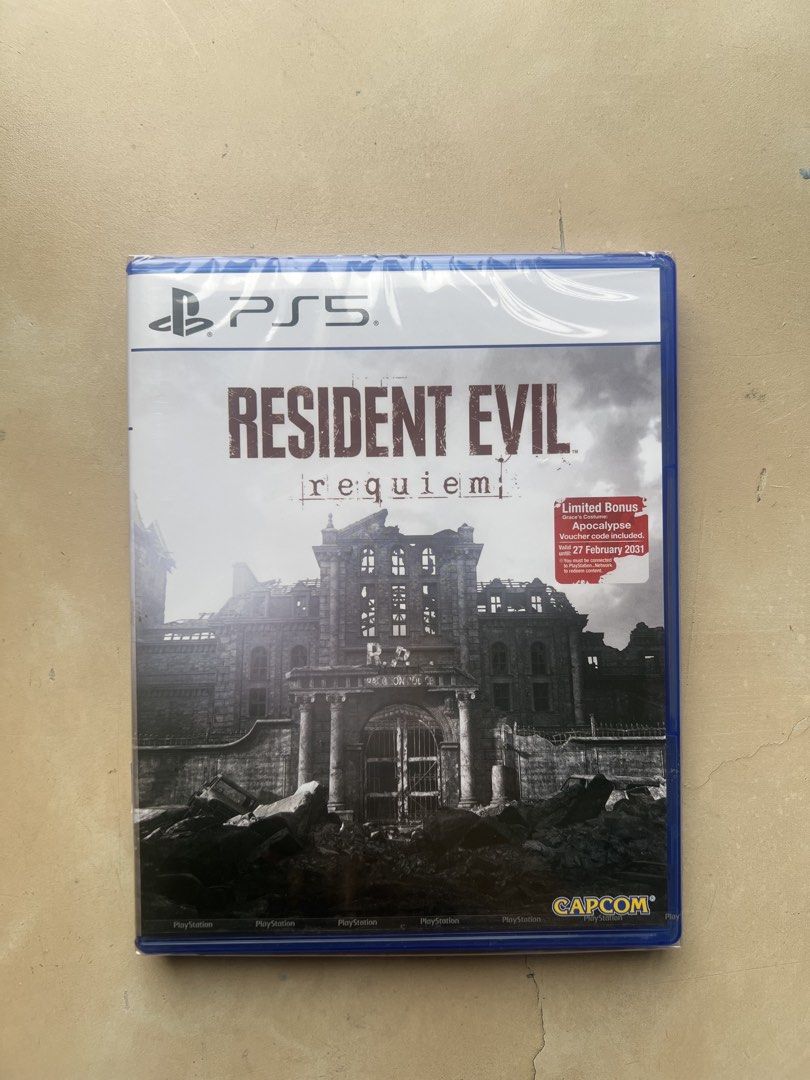 Resident Evil Requiem - Sealed (Category: PlayStation) located in Quezon City. Submitted by _physicalcollective (Listing ID 1460256957, Image 1). Description: - Brand New / Sealed - Unused Code.