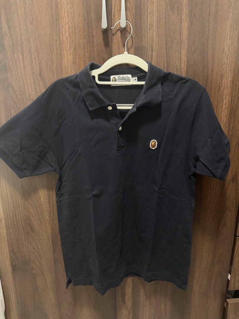 RL, bape, tommy, burberry, boss polos (Category: Tshirts & Polo Shirts ) located in Iloilo. Submitted by lorenzoivan (Listing ID 1460129434, Image 2). Description: (ALL AUTHENTIC) POLOS FOR SALE RL beige/light gray colored pony polo M fits L: 22.5x27.5in Used condition ₱1,200 Bape black polo M in tag fits XS to S: 18x24.5in Good condition ‼️SOLD‼️ RL big logo polo M: 21x 27front 28.5back in Good condition ₱850 TH pink 85 polo S: 18x 25front 27bac