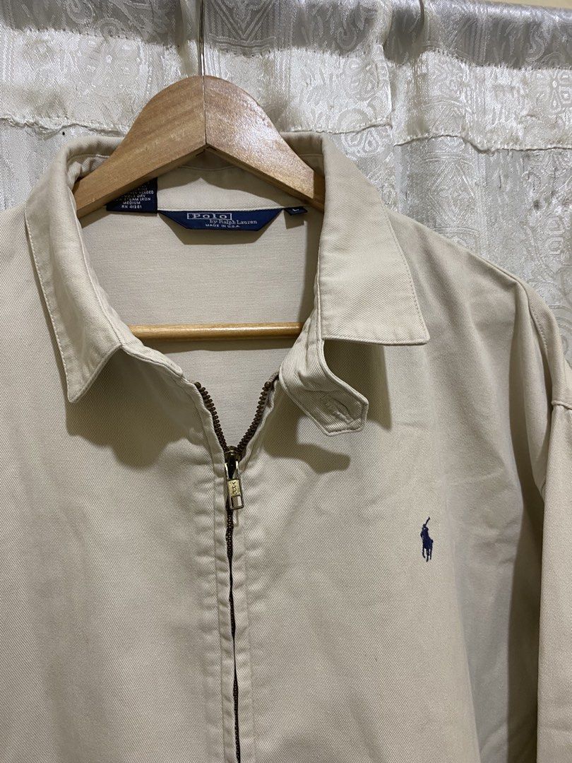RL HARRINGTON JACKET (Category: Coats, Jackets and Outerwear) located in Manila. Submitted by butch_thriftgoods0213 (Listing ID 1460123942, Image 3). Description: FOR SALE RALPH LAUREN HARRINGTON JACKET VINTAGE MADE IN USA INCLUDING ZIPPERS YKK USA GREAT COLOR RATE WITH CARE/CURATED AUTHENTIC PASSED AS VINTAGE .
