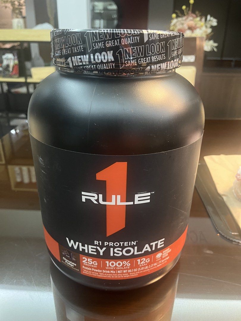 RULE 1 R1 Isolate Protein Powder 5lbs (Category: Health Food, Drinks & Tonics) located in Marikina City. Submitted by karlosssss (Listing ID 1460291276, Image 1). Description: 2028 Expiry Date. Marikina Area via meetup or pickup. Below srp..