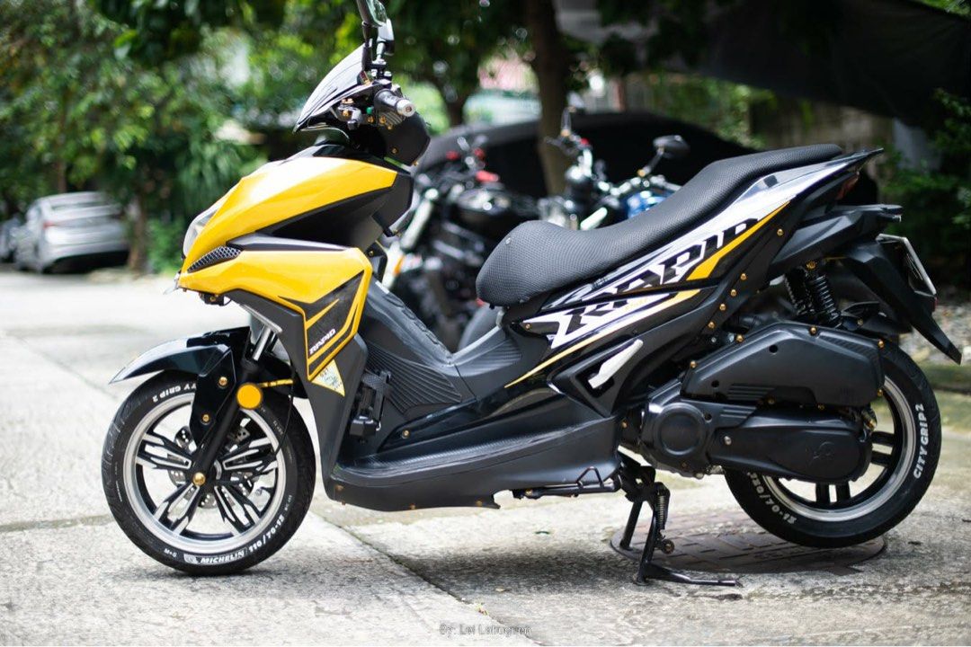 Rusi Rapid 150 (Category: Motorbikes for Sale) located in Valenzuela. Submitted by jchoii (Listing ID 1460198042, Image 2). Description: Rusi Rapid 150 Honest issue: expired papers.