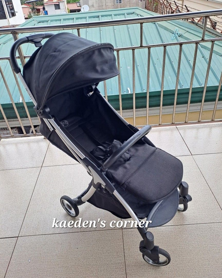 Ryan Prime Lite Stroller (Category: Strollers) located in Cebu City. Submitted by kaedenscebu (Listing ID 1460181209, Image 3). Description: RYAN PRIME LITE STROLLER ▪︎Age suitable : Newborn upto 4yrs old ▪︎Full recline position ▪︎5points safety harness ▪︎Extendable sun canopy ▪︎large shopping basket ▪︎Mesh window for air ventallion ▪︎Wheels suspension ▪︎Lightweight & Compact fold ▪︎Stroller weight : 6.3kg ▪︎Made in korea Preloved in good conditi
