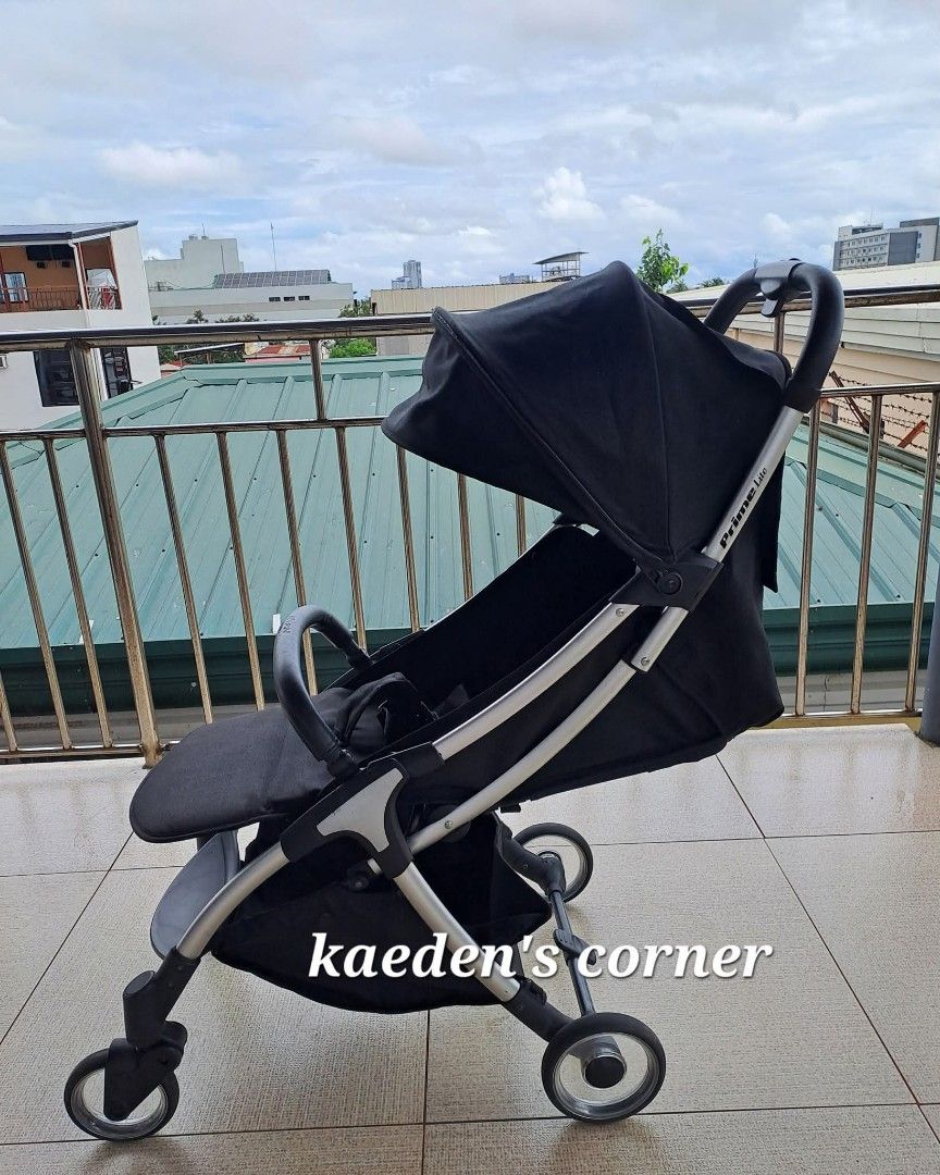 Ryan Prime Lite Stroller (Category: Strollers) located in Cebu City. Submitted by kaedenscebu (Listing ID 1460181209, Image 2). Description: RYAN PRIME LITE STROLLER ▪︎Age suitable : Newborn upto 4yrs old ▪︎Full recline position ▪︎5points safety harness ▪︎Extendable sun canopy ▪︎large shopping basket ▪︎Mesh window for air ventallion ▪︎Wheels suspension ▪︎Lightweight & Compact fold ▪︎Stroller weight : 6.3kg ▪︎Made in korea Preloved in good conditi