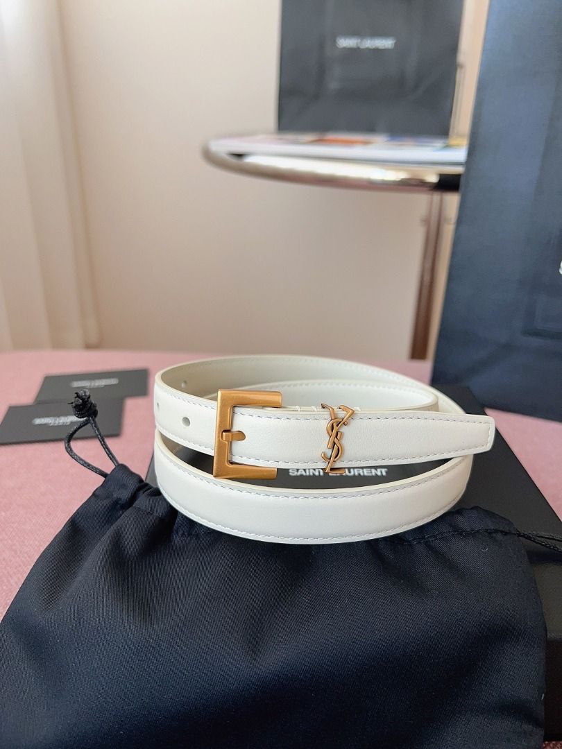 Saint Laurent high-end leather belt (Category: Belts) located in Cebu City. Submitted by happycloud_1b02e3 (Listing ID 1460138762, Image 2). Description: .