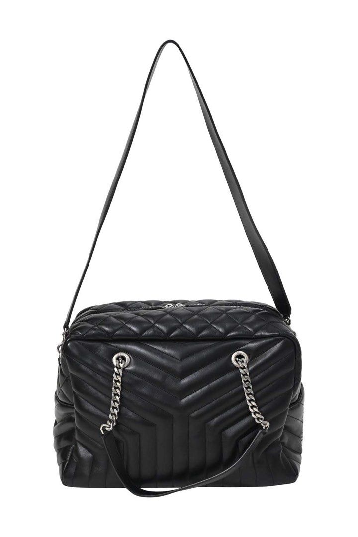 Saint Laurent Medium Lou Lou Bowler (Category: Luxury Bags & Wallets) located in Taguig. Submitted by sourcedbym (Listing ID 1460122777, Image 2). Description: Saint Laurent Bowler! Super chic and mint condition. 🖤 retail is 190k now!! Super good deal. Pre-order. Arrives end Sept. Requires a 30% DP to reserve! Pls check @ theresourcemnl on IG for more details or my reviews here on Carousell to help assuage any concerns! 🤍 .