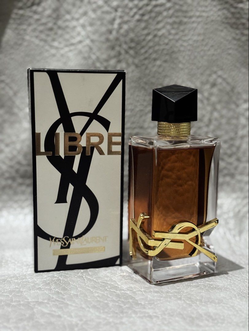 Sale! YSL Libre EDP Intense (Category: Fragrance & Deodorants) located in Quezon City. Submitted by gdpc_ph (Listing ID 1460113960, Image 1). Description: Fragrance Name: YSL Libre EDP Intense Size: 90ML Item Condition: - Almost full condition. Good as new! - Check photo for juice level. - Actual photos posted. - With box. Box in mint condition. - With sticker label on the bottle. Longevity based on our trial: Long lasting projection. Scent notes