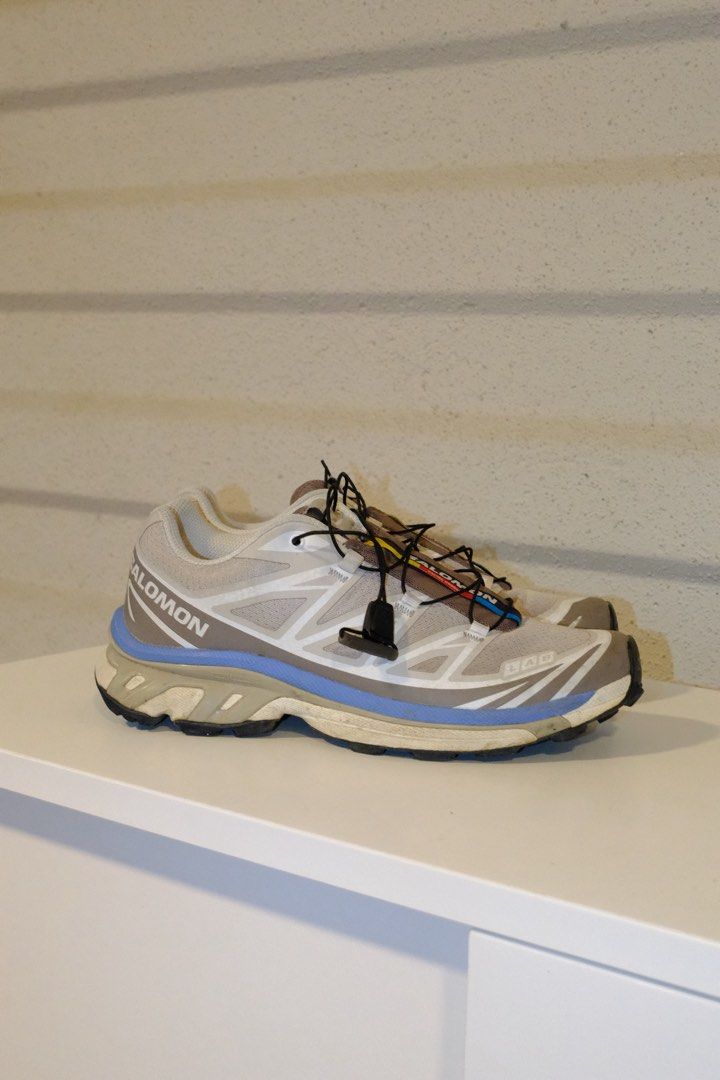 Salomon XT-6 Silver Cloud/Iron/Ultramarine (Category: Sneakers) located in Calamba. Submitted by loisyinthesky (Listing ID 1460200658, Image 2). Description: USW 6.5 Sf shouldered by buyer.