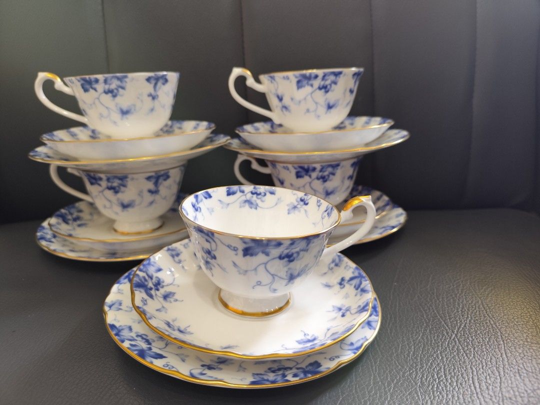 Sango B&W Trio Set (Category: Coffee & Tea Tableware) located in Dipolog. Submitted by thriftteata (Listing ID 1460207503, Image 1). Description: 500/trio unused condition 5 trio available.