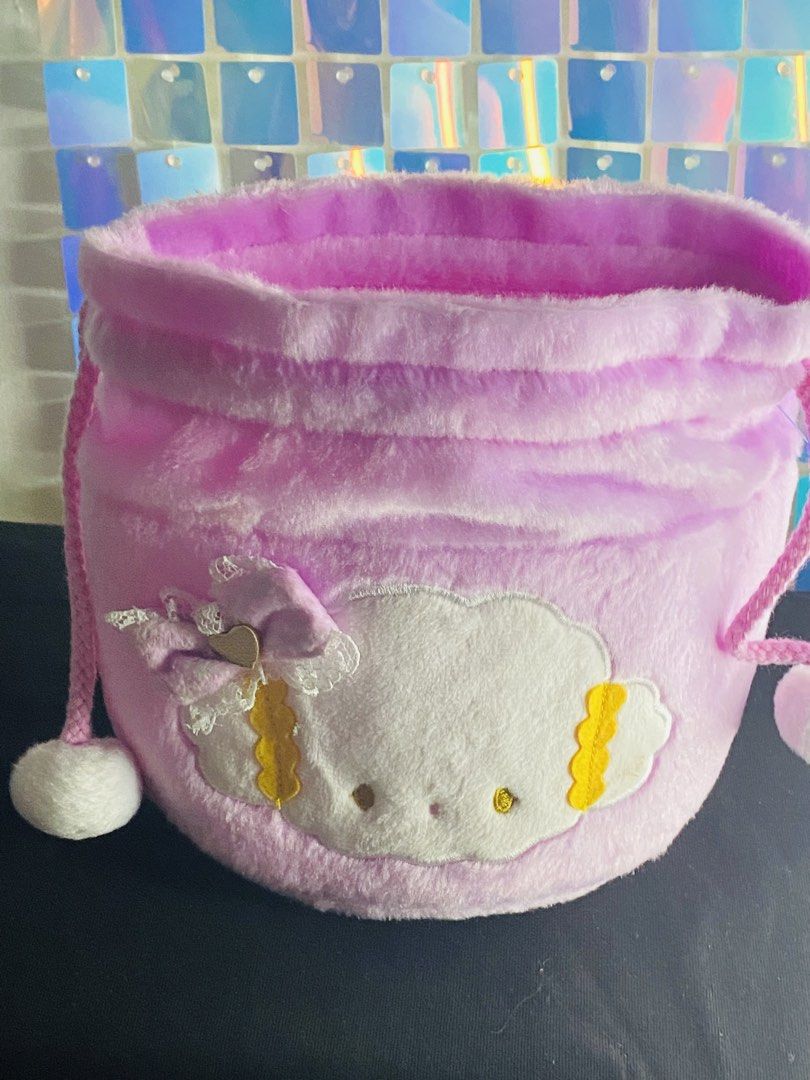 Sanrio Cogimyun Draw string pouch (Category: Character Goods) located in Manila. Submitted by kawaii_omocha_est2020 (Listing ID 1460276569, Image 1). Description: .