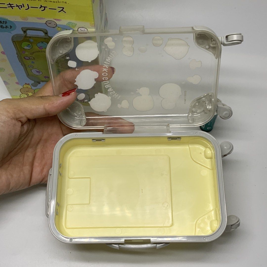 San-x Sumikko Gurashi Miniature Carry Case (Category: Designer & Blind Box Toys) located in General Trias. Submitted by shxx_phine (Listing ID 1460132427, Image 2). Description: 📌LP posted, PLS refrain from haggling 📌 all items are japan surplus finds 📌 STRICTLY mine now, pay after invoice 📌 NO RUSH shipping (we ship every tues & fri, depending on our availability) 📌 NO cancellation, return and refunds mod | j&t, lalamove mop | gcash , marib