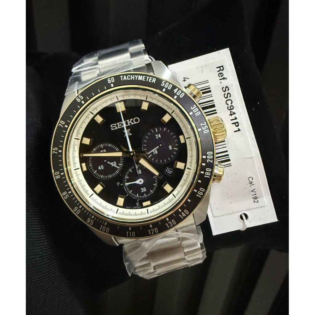 Seiko Prospex Speedtimer SSC941 (Category: Men's Watches) located in Las Pinas. Submitted by watchdistrictph (Listing ID 1460213795, Image 1). Description: •Brand new •Original / Authentic •Complete with hang tag, guarantee booklet/card and box •3-year warranty 📌Payment Methods: Credit Cards, Bank Transfers BPI, BDO, GCASH 📌Shipping: LBC -COD/COP, Lalamove/Grab within MM 📌Meet up: SM Southmall, ATC, Festival Mall, Evia Mall, Bacoor Blvd, ONE M