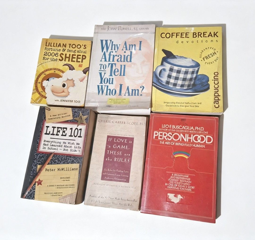 Self-Help Books Set (Category: Storybooks) located in Bulacan. Submitted by gjeen (Listing ID 1460128581, Image 1). Description: Take All.