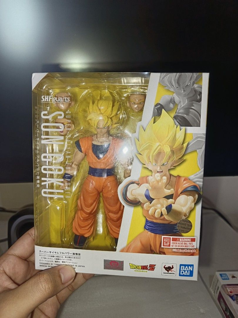 S.H Figuarts DBZ Goku and Gohan (Category: Figurines & Statues) located in Cavite. Submitted by reingab (Listing ID 1460232640, Image 3). Description: Hello, to whoever is reading this. This would be sold as a bundle. SH Figuarts SSJ Goku - BIB SH Figuarts SSH Gohan - MISB Badly needed funds, that's why I need to sell my preloved figures. Thank you.