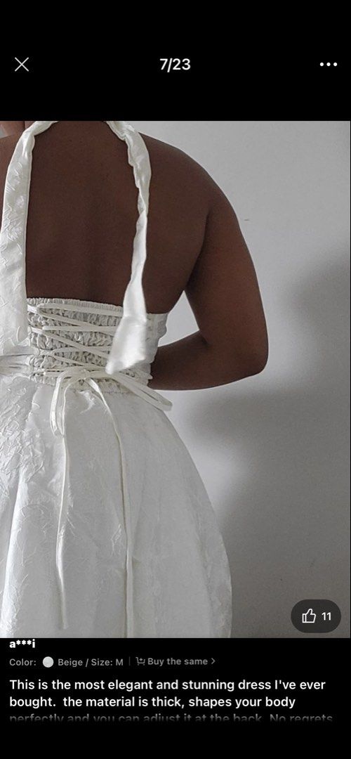 Shein corset dress (Category: Dresses) located in Makati City. Submitted by hunnybunny.fish (Listing ID 1460214881, Image 2). Description: Once used graduation day only Xs to small Orig price 1800+.
