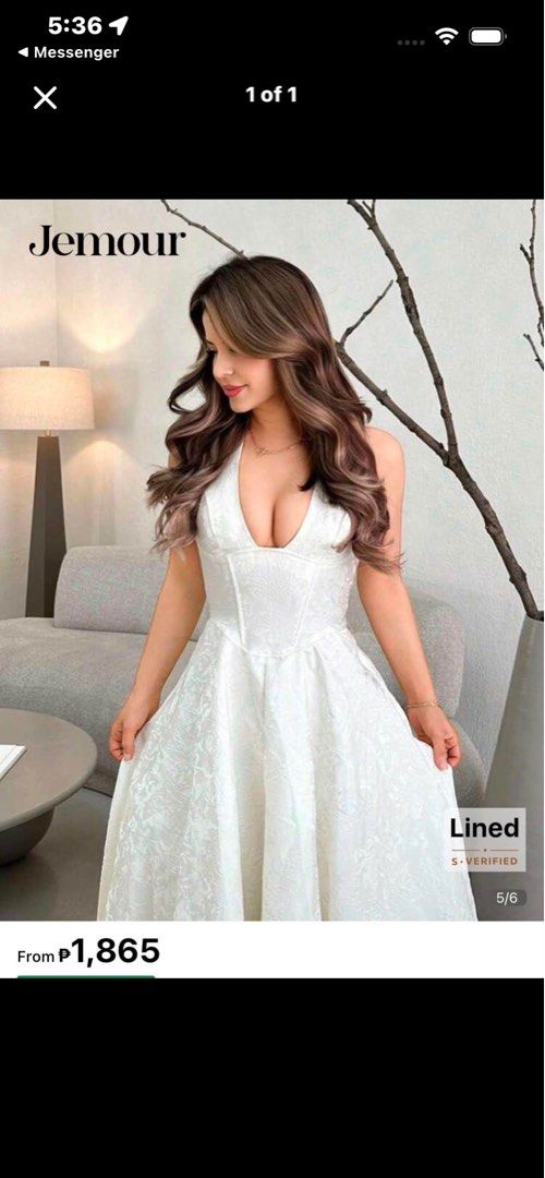 Shein corset dress (Category: Dresses) located in Makati City. Submitted by hunnybunny.fish (Listing ID 1460214881, Image 1). Description: Once used graduation day only Xs to small Orig price 1800+.